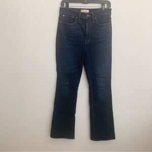 EUC Madewell Skinny Flare High Waist Colleton Wash Jeans Size 28